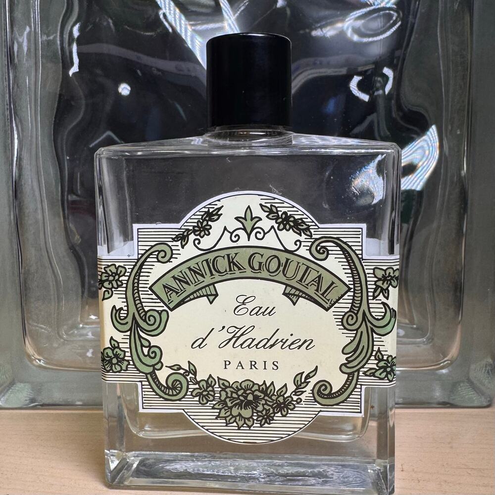 Rare Vintage Annick Goutal Eau d'Hadrien EDT 190 ml Splash Bottle Partial